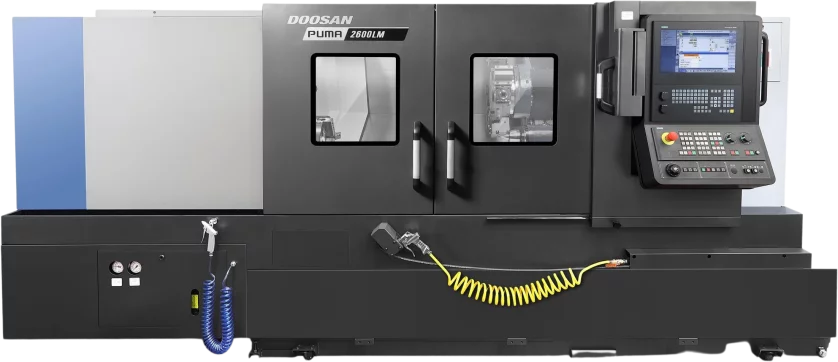 Doosan Puma 2600LM CNC Horizontal Single Turret Lathes