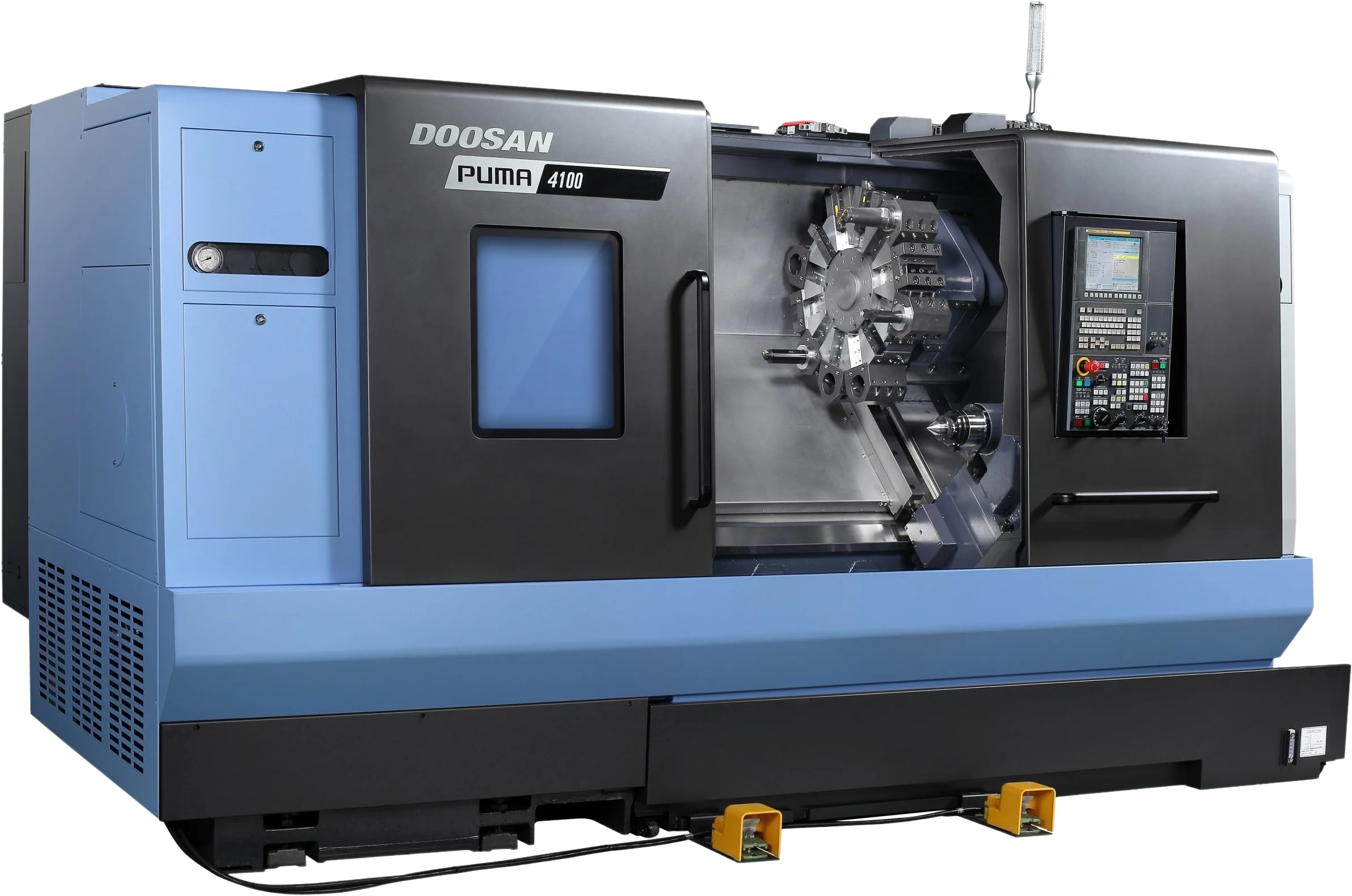 Doosan Puma 4100 A CNC Horizontal Single Turret Lathes