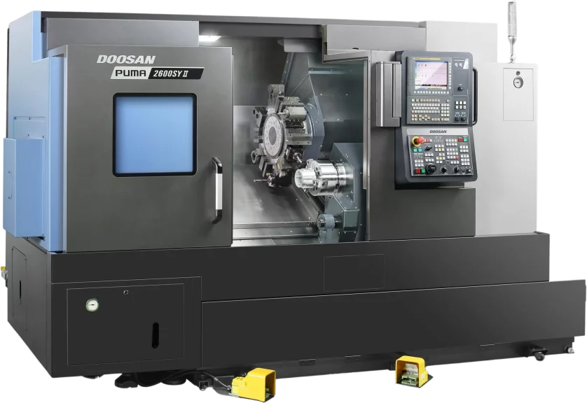 Doosan Puma 2600SY II CNC Horizontal Single Turret Lathes