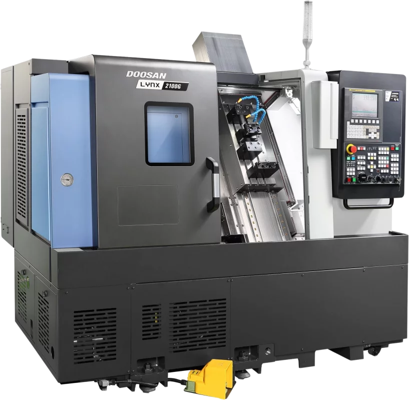 Doosan Lynx 2100G CNC Horizontal Single Turret Lathes