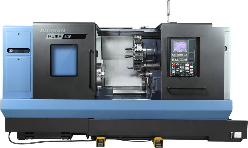 Doosan Puma 5100A CNC Horizontal Single Turret Lathes