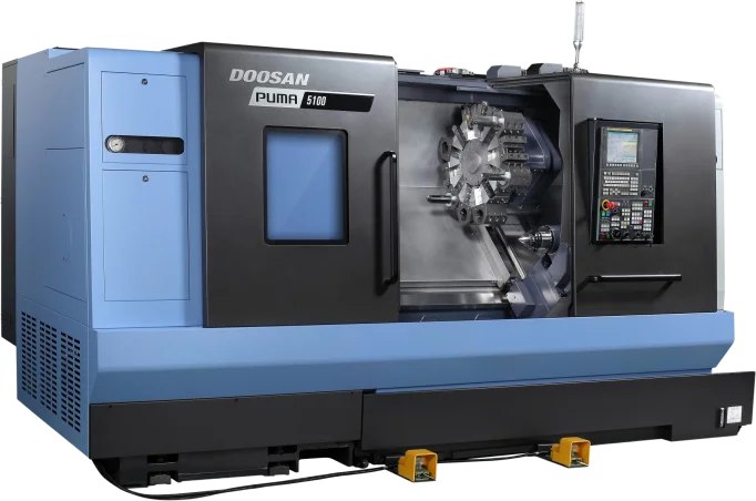 Doosan Puma 5100B CNC Horizontal Single Turret Lathes