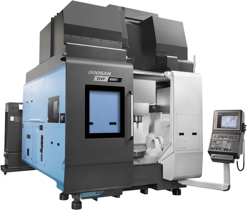 Doosan DVF 8000T Vertical 5-Axis CNC Machining Centres