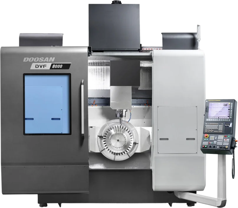 Doosan DVF 8000 Vertical 5-Axis CNC Machining Centres