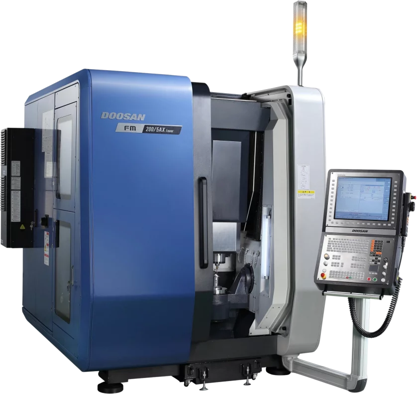 Doosan FM 200/5AX linear Vertical 5-Axis CNC Machining Centres