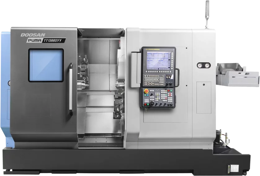 Doosan Puma TT1300SY Twin Turret Horizontal CNC Lathes
