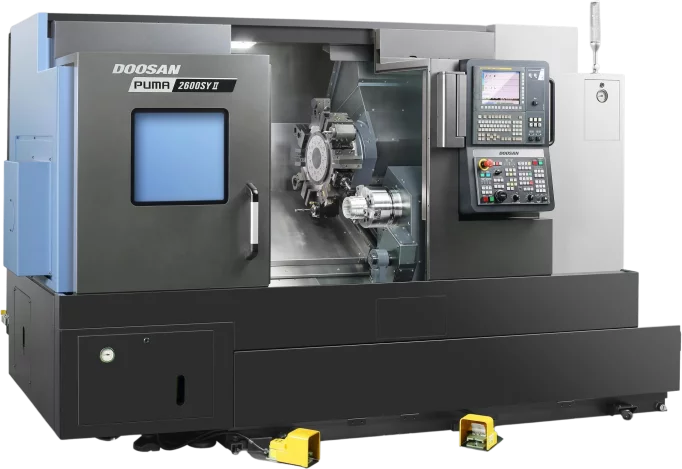 Doosan Puma 2600SY II CNC Horizontal Single Turret Lathes