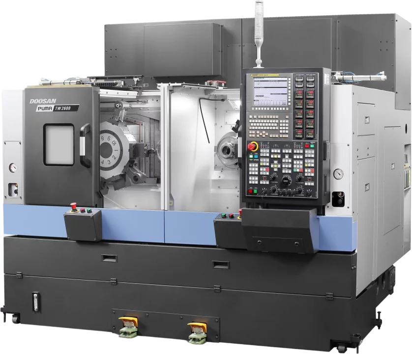 Doosan Puma TS2100 Twin Turret Horizontal CNC Lathes