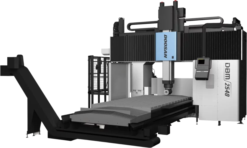 Doosan DBM 2550 Double Column Moving Cross Rail Machining Centres