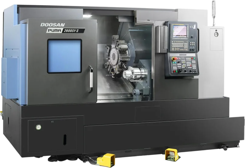 Doosan Puma 2600Y II CNC Horizontal Single Turret Lathes