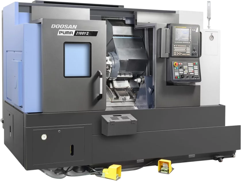 Doosan Puma 2100Y II CNC Horizontal Single Turret Lathes