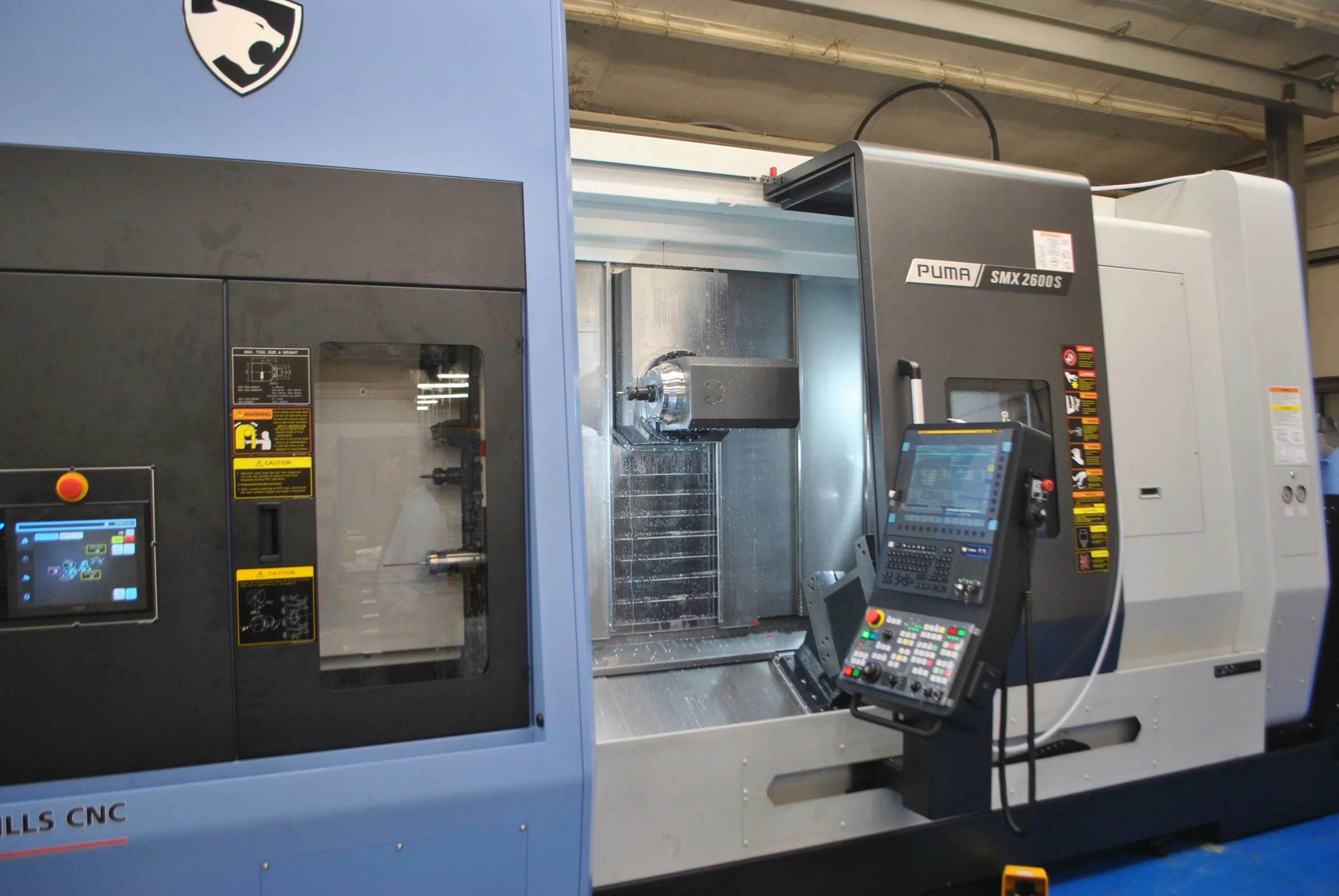 SMX 2600S multi-tasking mill-turn machine installed at Burcas