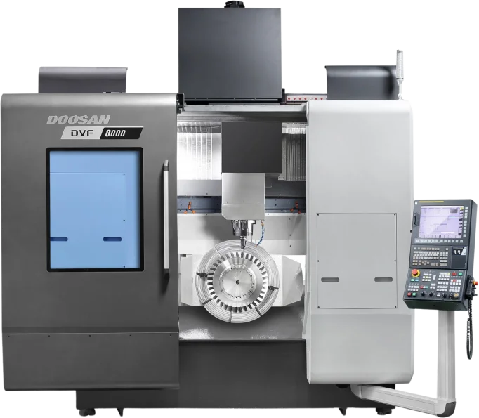 Doosan DVF 8000 Vertical 5-Axis CNC Machining Centres