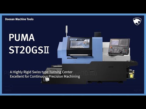 DN SOLUTIONS | PUMA ST20GSII | CNC | Swiss turn