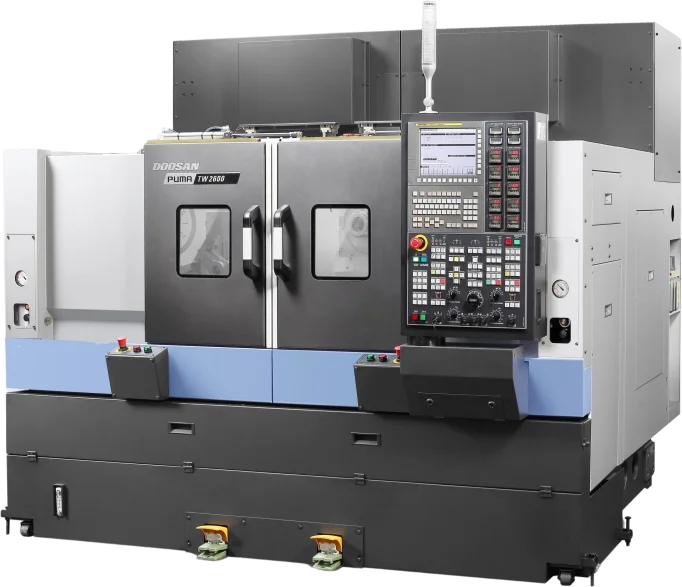Doosan Puma TW2600 Twin Turret Horizontal CNC Lathes