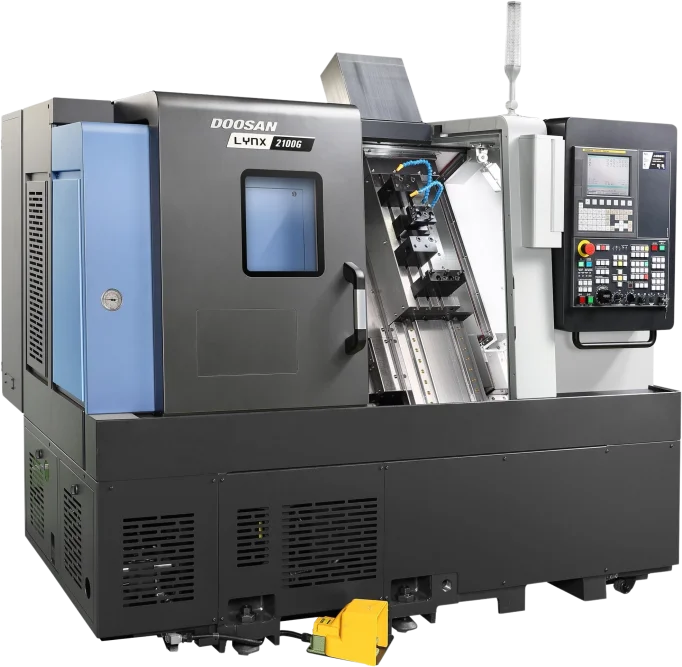 Doosan Lynx 2100G CNC Horizontal Single Turret Lathes