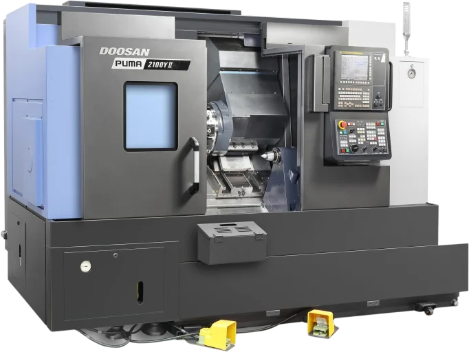 Doosan Puma 2100Y II CNC Horizontal Single Turret Lathes