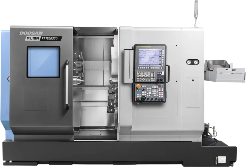 Doosan Puma TT1300SY Twin Turret Horizontal CNC Lathes