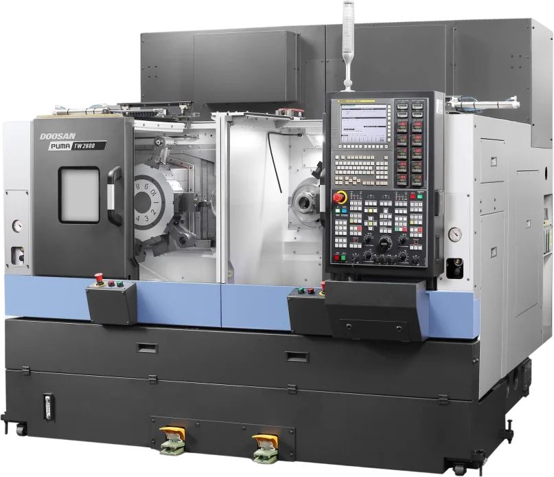Doosan Puma TS2100 Twin Turret Horizontal CNC Lathes