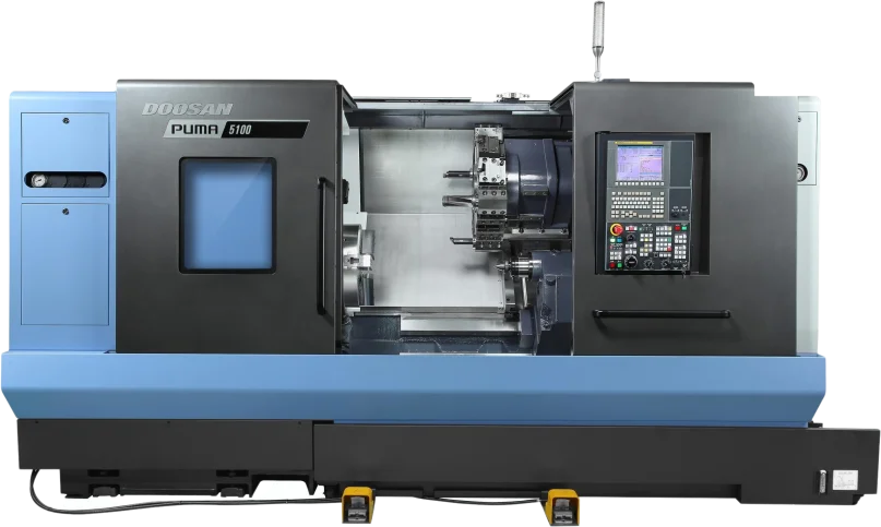 Doosan Puma 5100A CNC Horizontal Single Turret Lathes