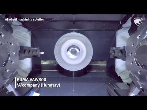 DOOSAN l Aluminum Wheel Solution l PUMA VAW series l Productivity