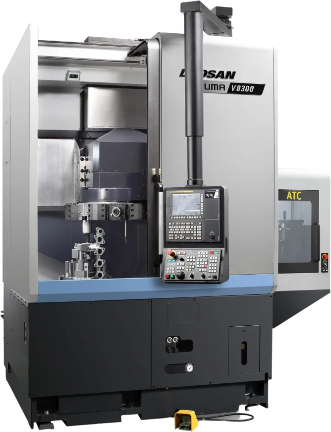 Doosan Puma V8300M Single Turret Vertical Turret Lathe