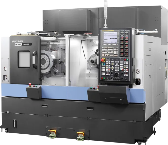 Doosan Puma TS2100 Twin Turret Horizontal CNC Lathes