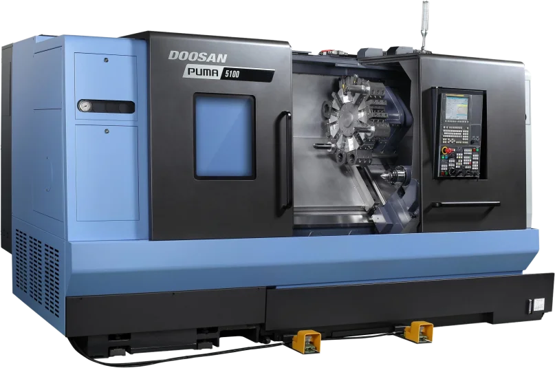 Doosan Puma 5100B CNC Horizontal Single Turret Lathes