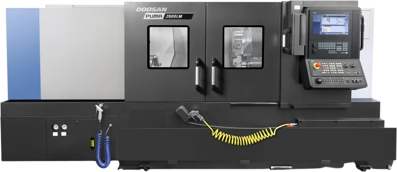 Doosan Puma 2600LM CNC Horizontal Single Turret Lathes