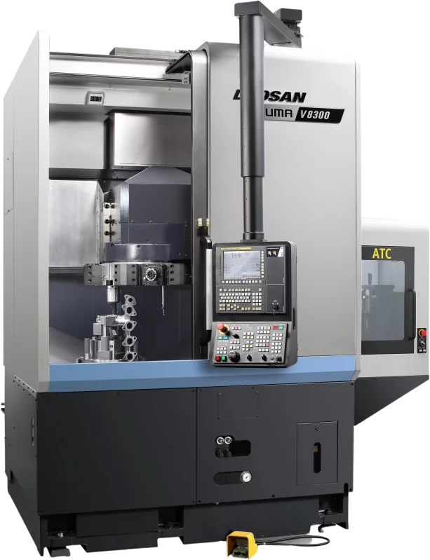 Doosan Puma V8300M Single Turret Vertical Turret Lathe