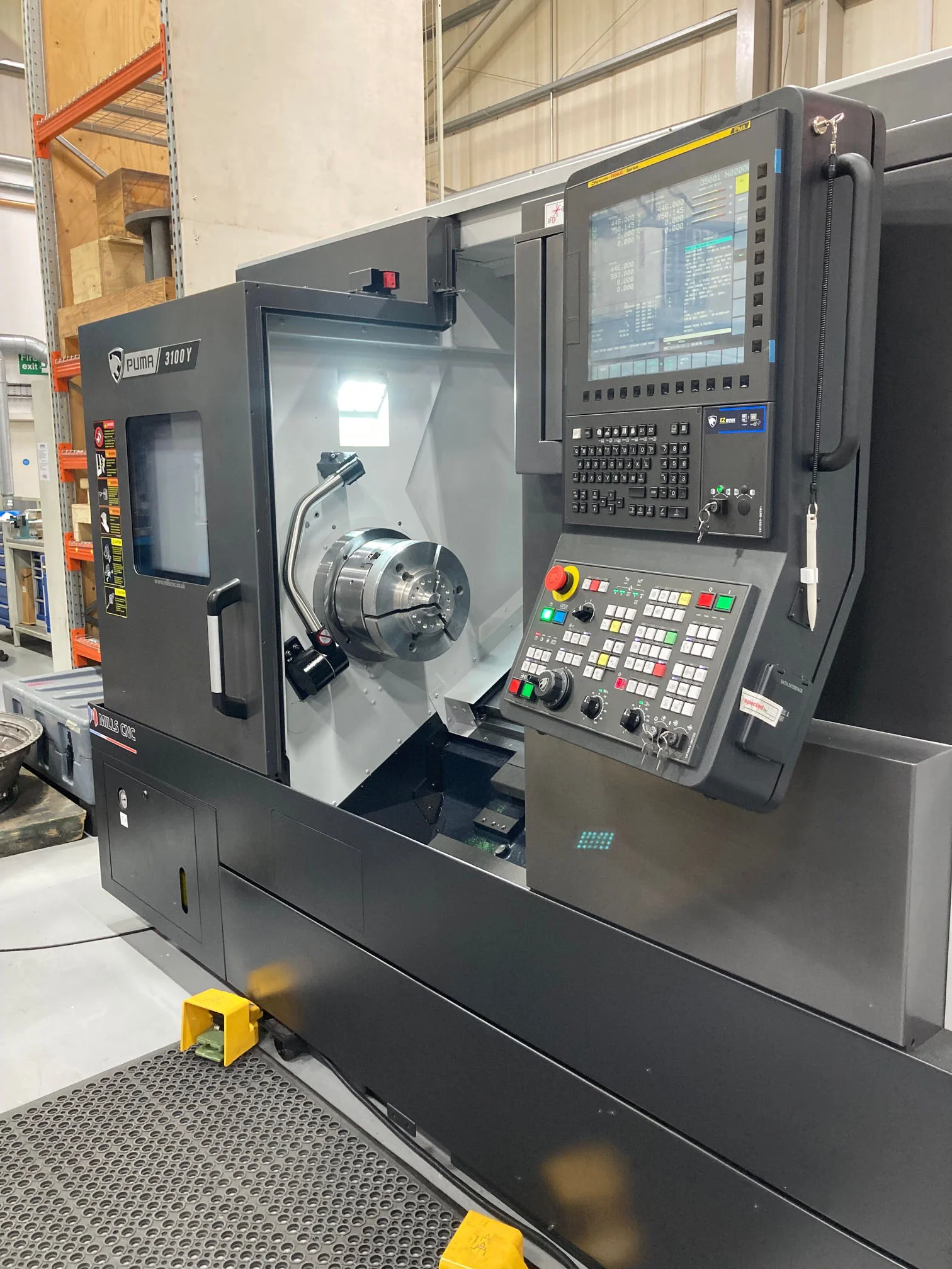 3100Y Horizontal Single Turret Lathe