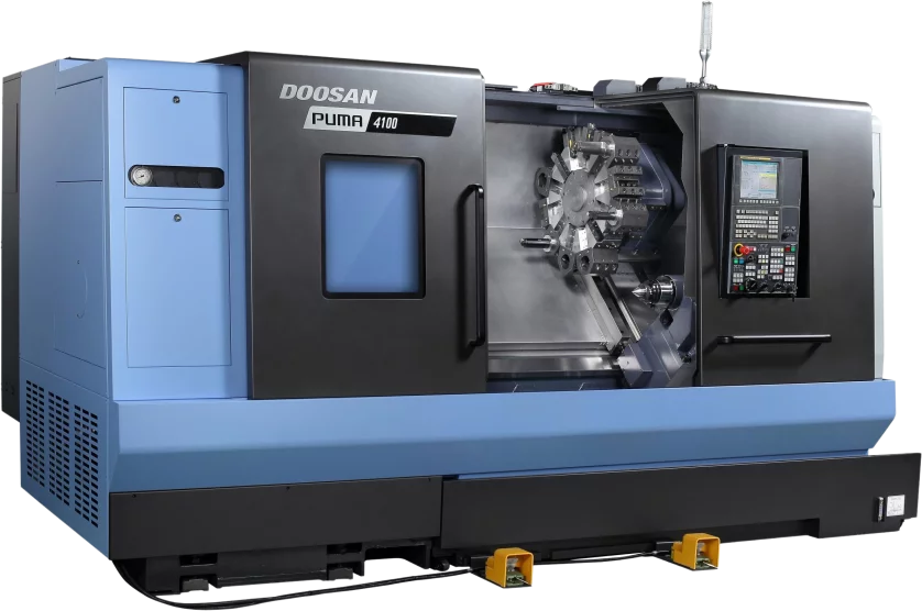 Doosan Puma 4100 A CNC Horizontal Single Turret Lathes