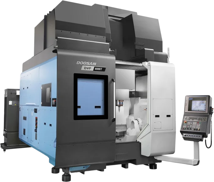 Doosan DVF 8000T Vertical 5-Axis CNC Machining Centres