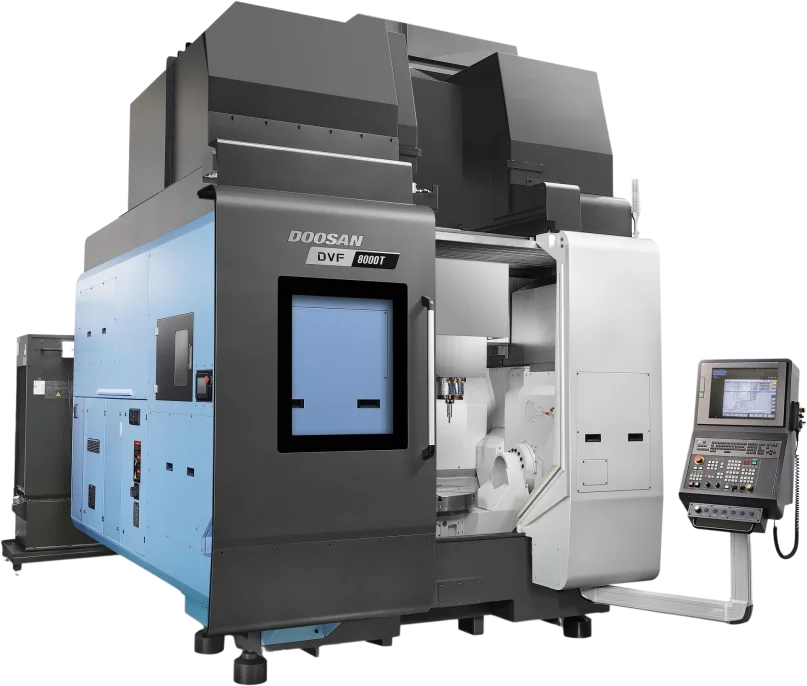 Doosan DVF 8000T Vertical 5-Axis CNC Machining Centres